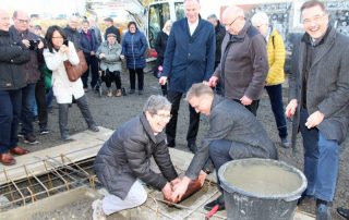 Grundstein für das Tageshospiz liegt