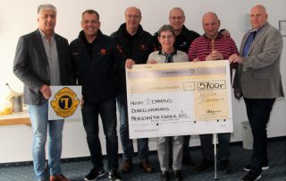 Lions spenden 5.700 Euro